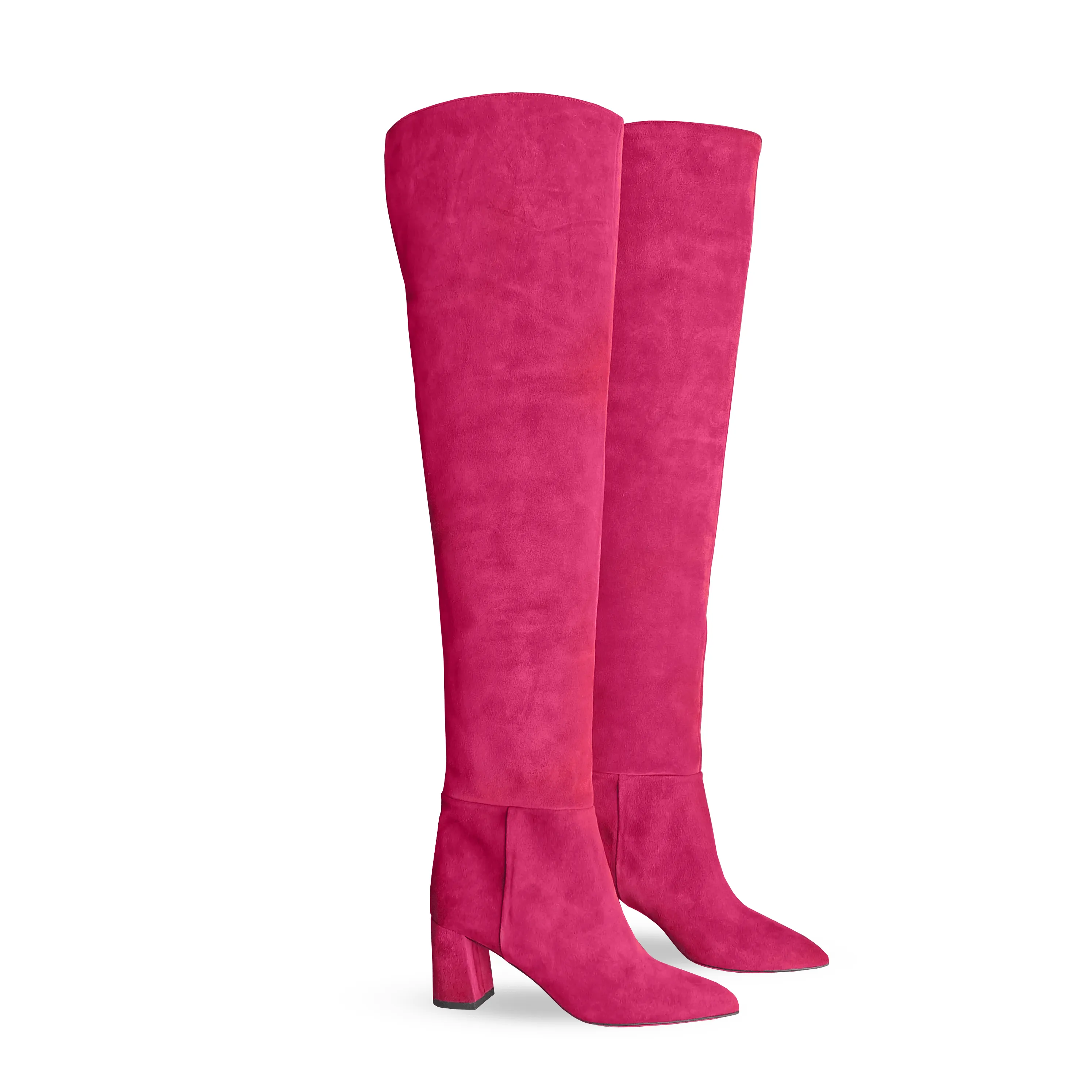 FUCHSIA SUEDE GILDA