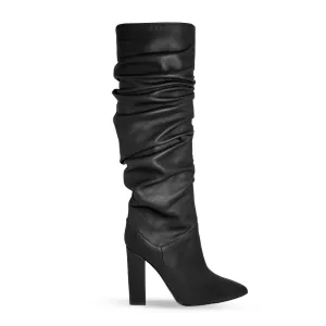 GABRIELA BLACK LEATHER