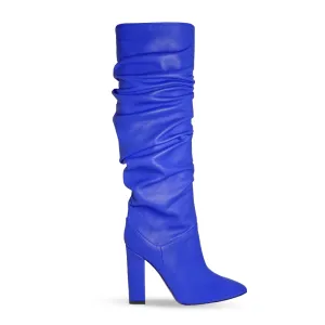 GABRIELA BLUE LEATHER