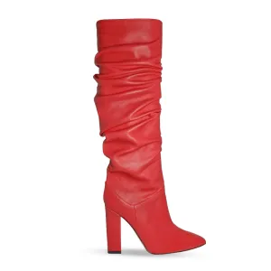 GABRIELA RED LEATHER