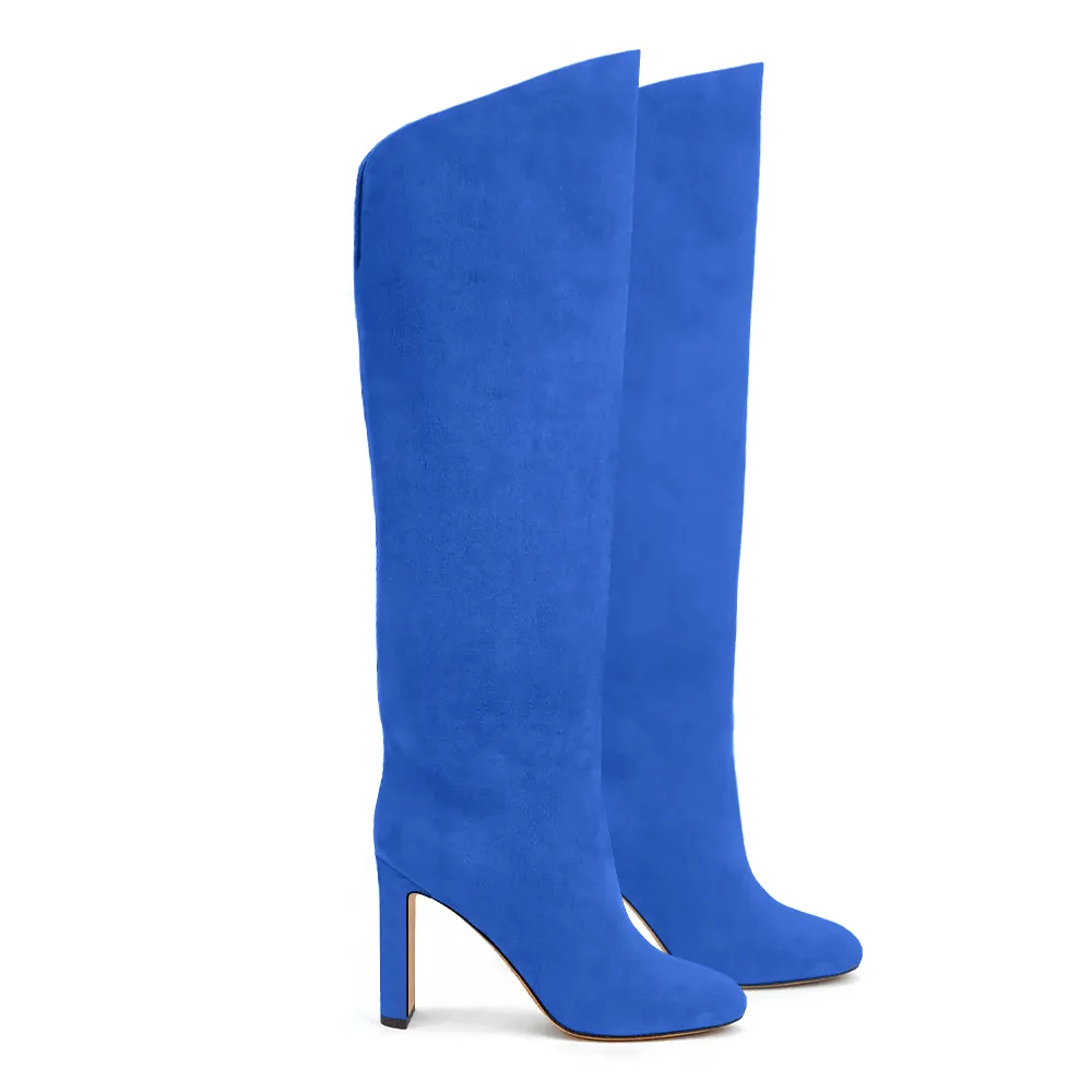 GENEVA BLUE SUEDE