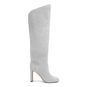 GENEVA GRAY SUEDE