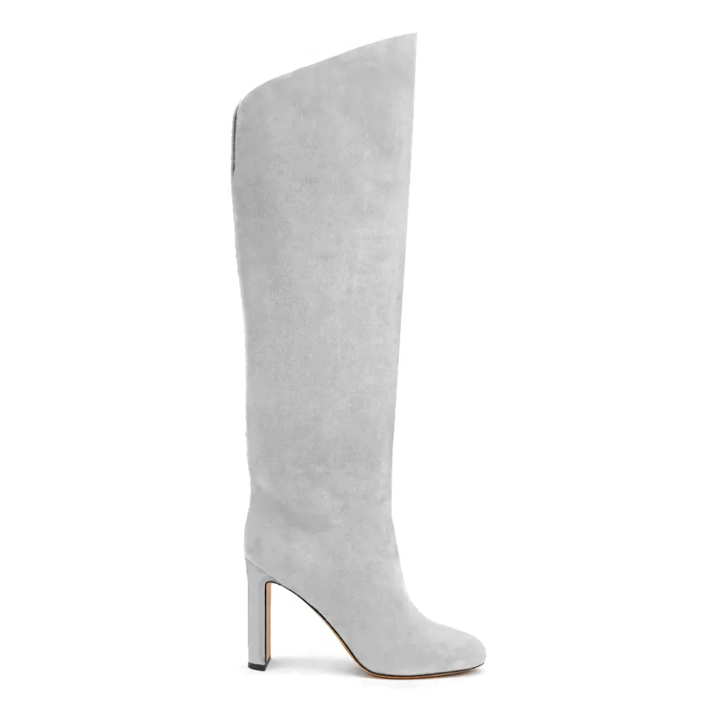 GENEVA GRAY SUEDE
