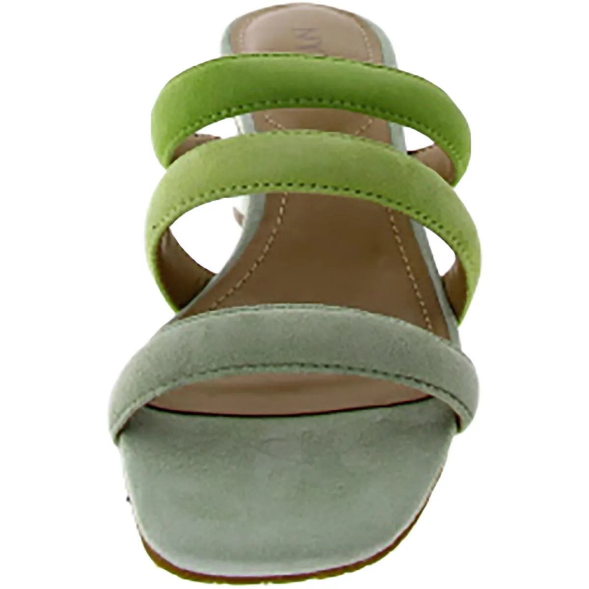 Giacomo Womens Canvas Slip On Slide Sandals