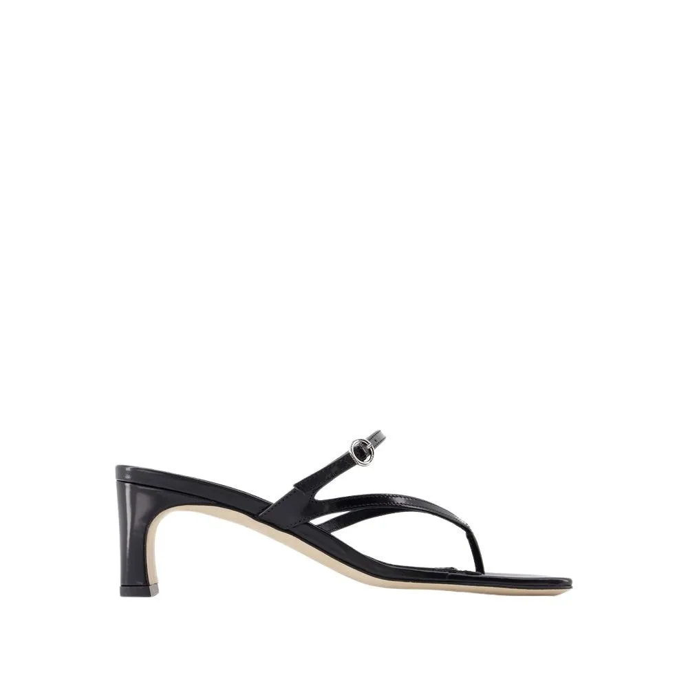 Giselle Sandals - Leather - Black