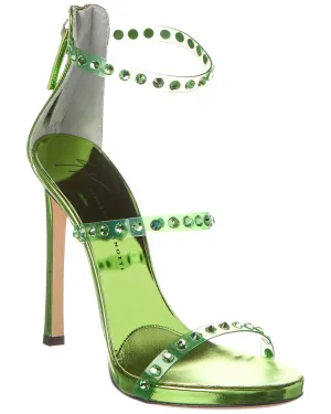 Giuseppe Zanotti Harmony Shine 120 Vinyl Sandal