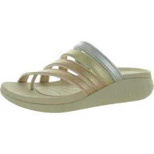 Glide Hi Iris Womens Slip On Lightweight Slide Sandals