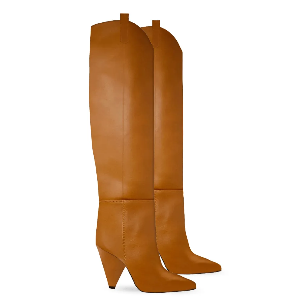 GLORY BROWN LEATHER