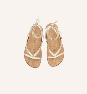 Glykeria Sandal In Platinum