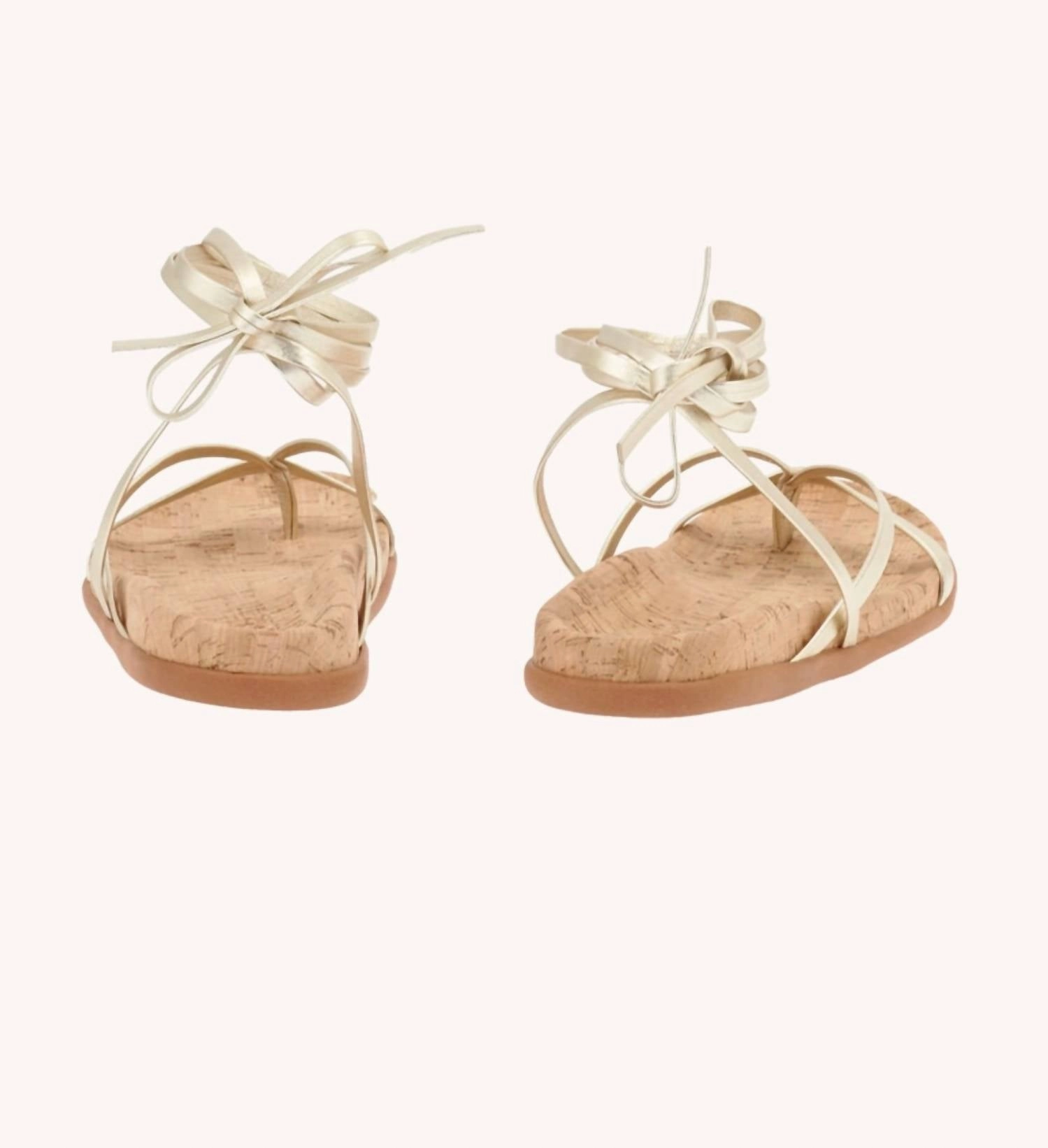 Glykeria Sandal In Platinum
