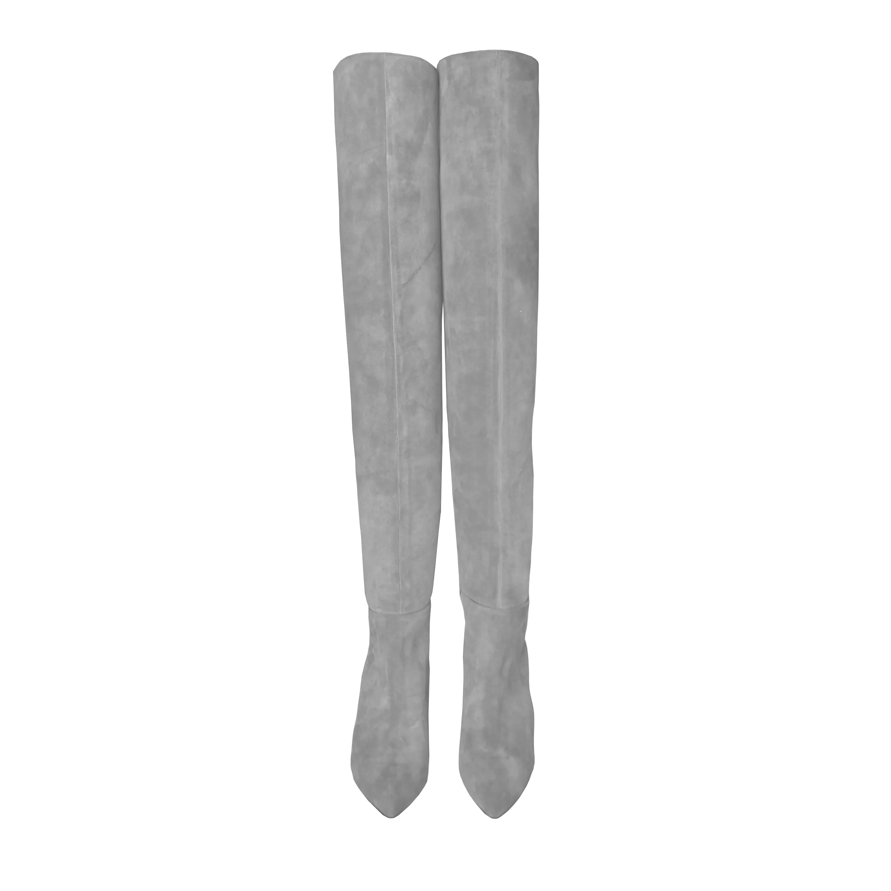 GRAY SUEDE GILDA
