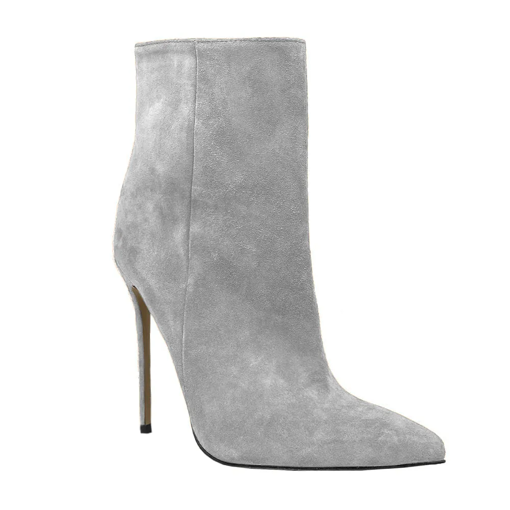 GRAY SUEDE SEKI