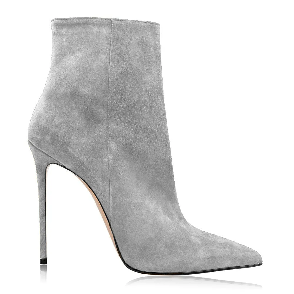 GRAY SUEDE SEKI