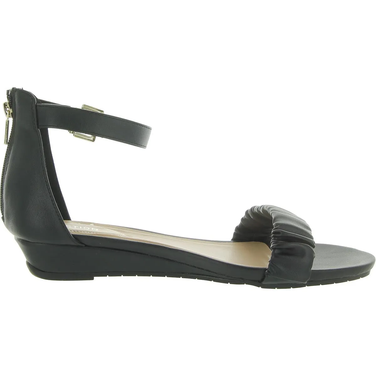 Great Scrunch Womens Square Open Toe Casual Slingback Sandals