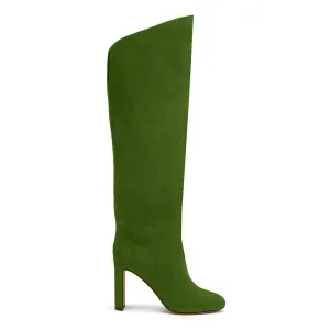 GREEN SUEDE GENEVA