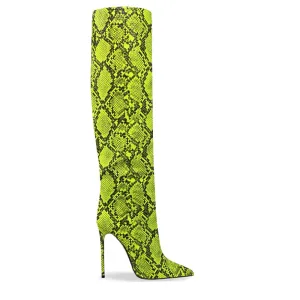 GWEN LIME GREEN PYTHONATE