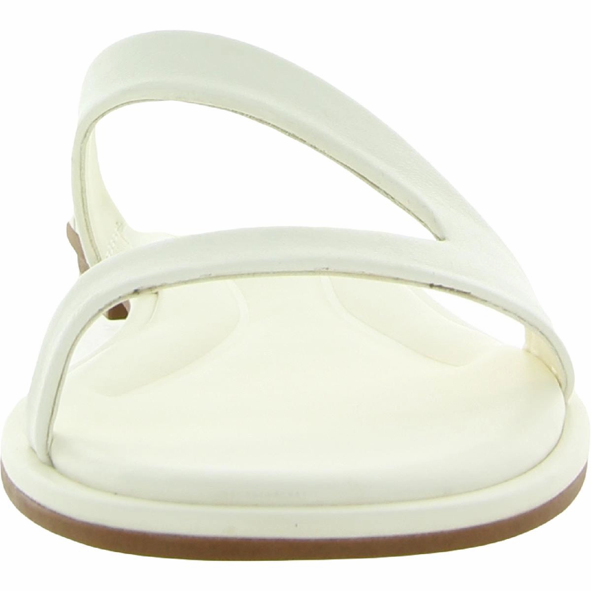 Gwyneth Womens Leather Slip On Strappy Sandals