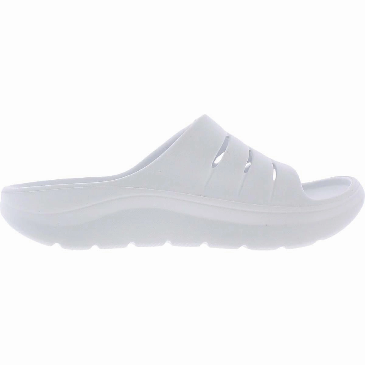 Hawaii Womens Slip On Open Toe Flat Sandals