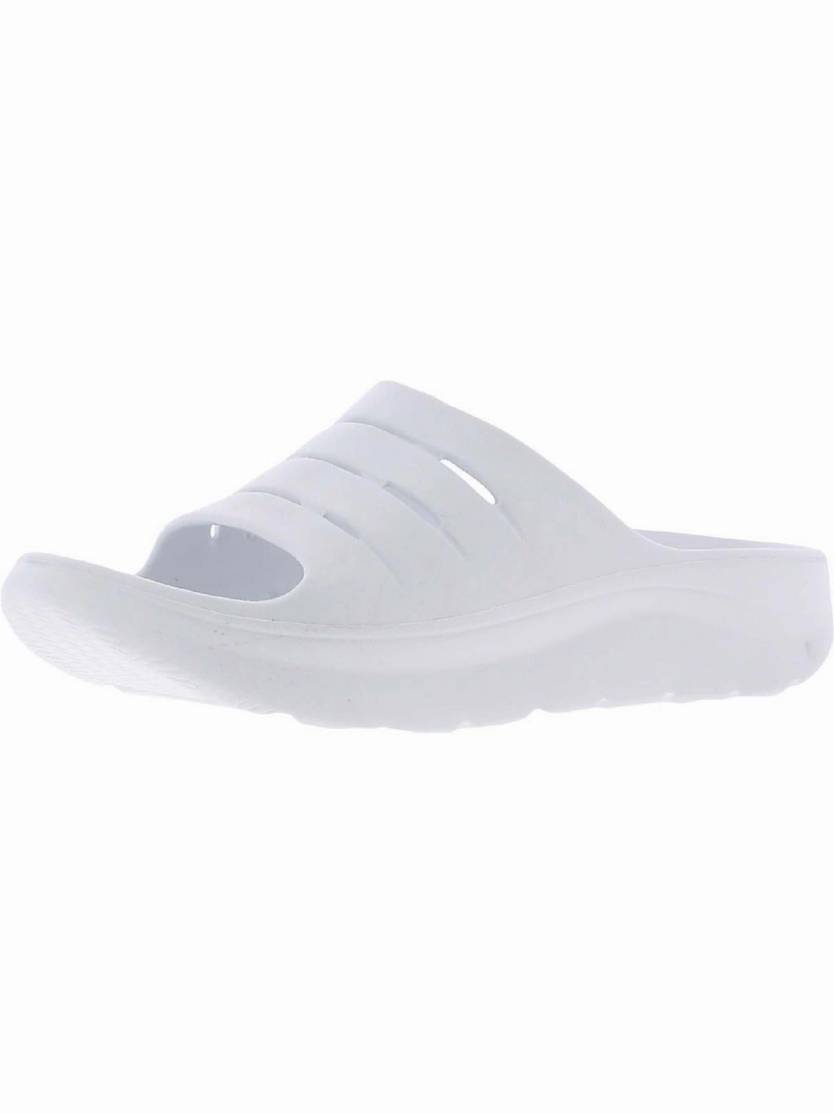 Hawaii Womens Slip On Open Toe Flat Sandals