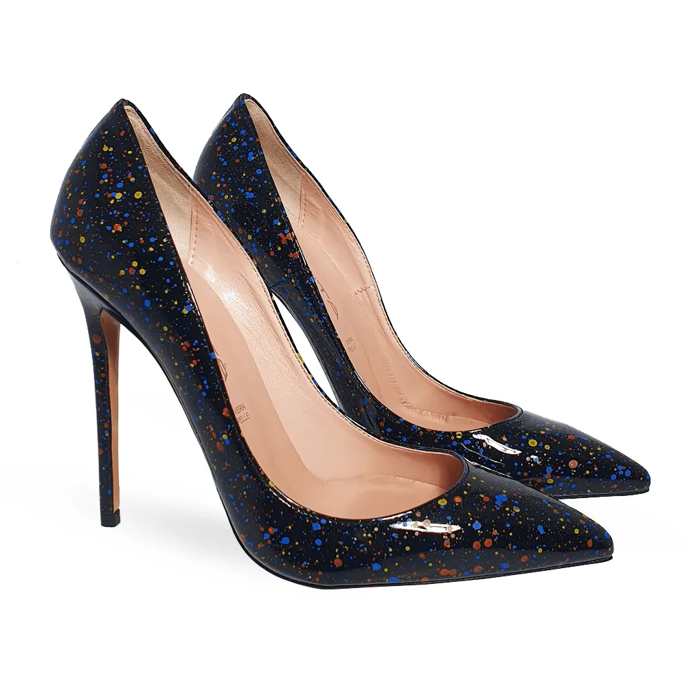 HERMINIA BLACK PATENT
