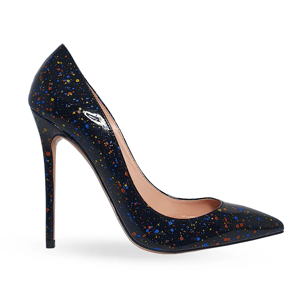 HERMINIA BLACK PATENT