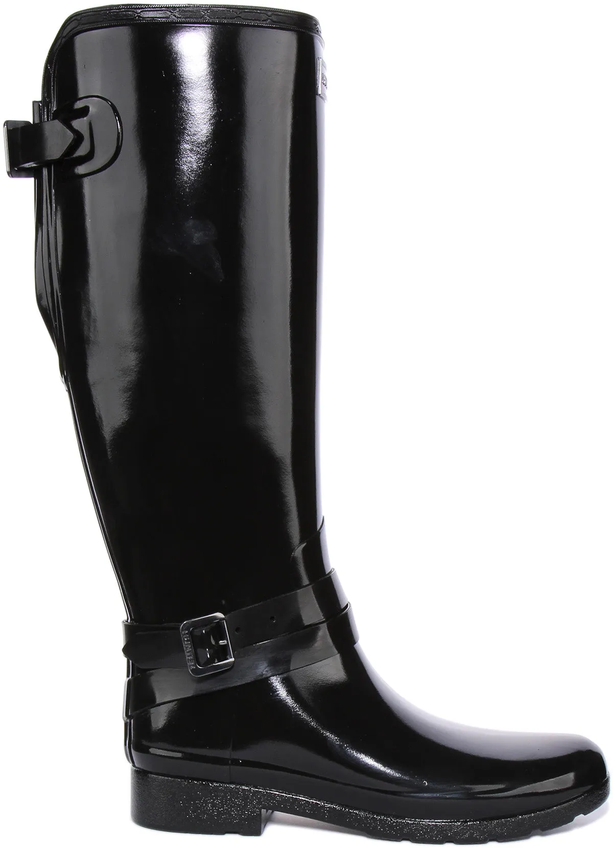 Hunter Refined Tall In Black Gloss For Women