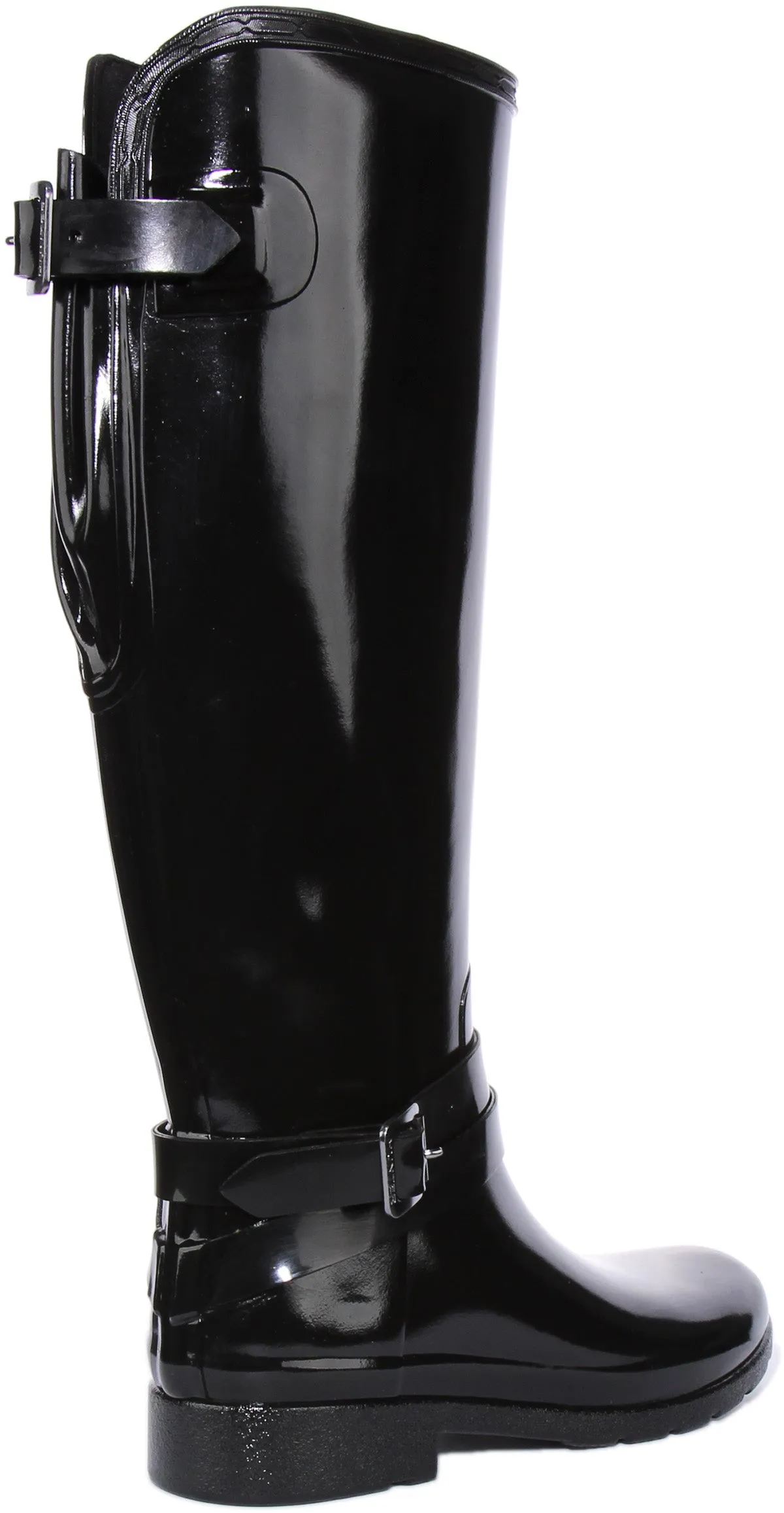 Hunter Refined Tall In Black Gloss For Women