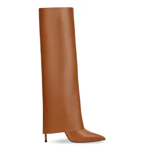 INES BROWN LEATHER