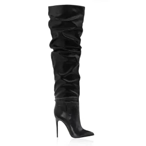 ISKRA BLACK LEATHER
