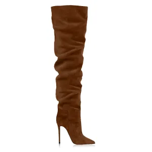 ISKRA BROWN SUEDE