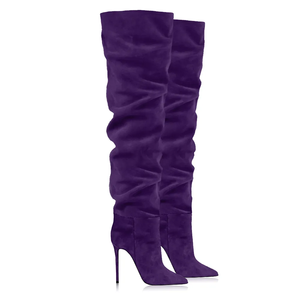 ISKRA PURPLE SUEDE