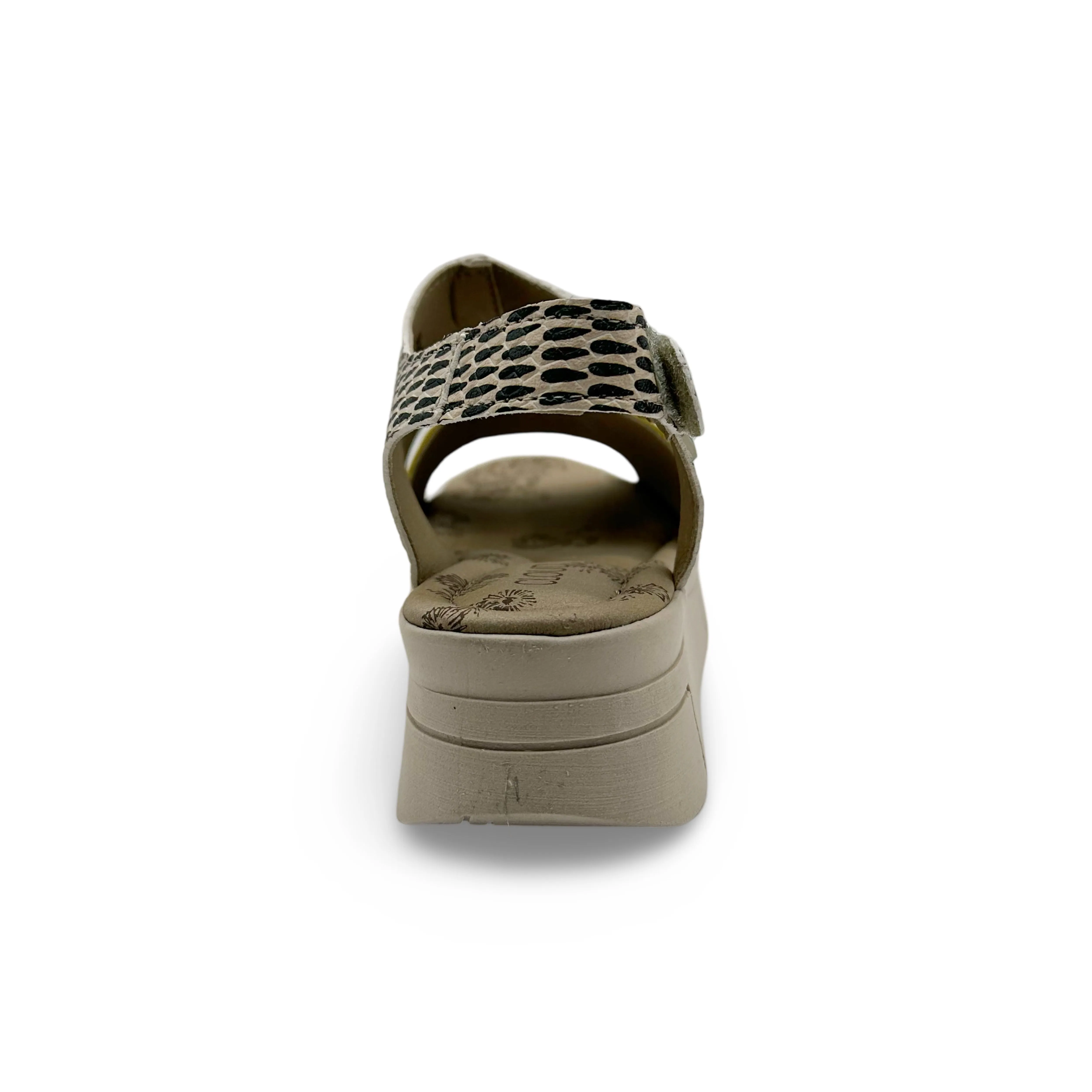 ISLA Yellow Print Sandal