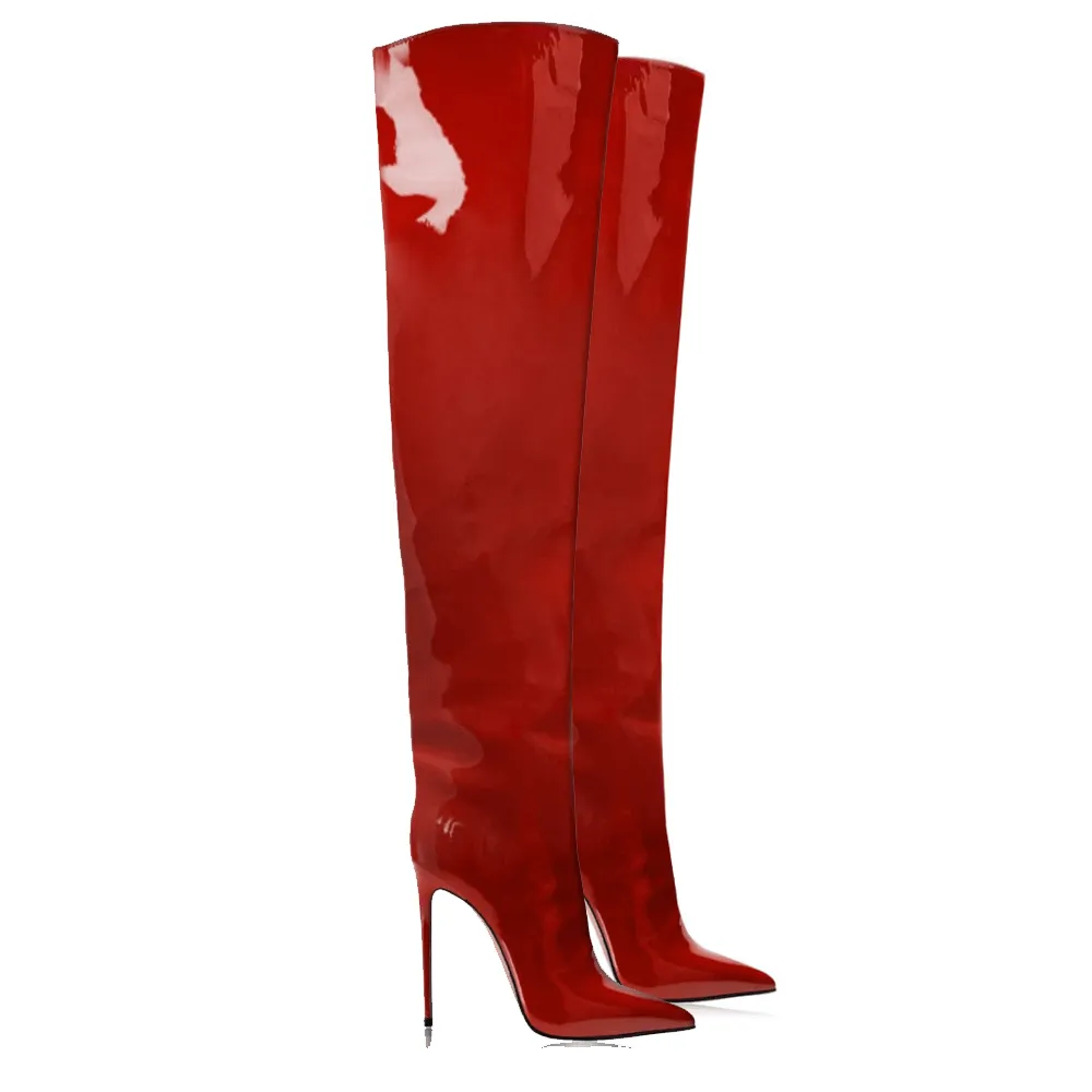 IVANKA RED PATENT