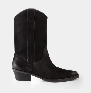 IvyLee Tracy Nubuck Oil Black
