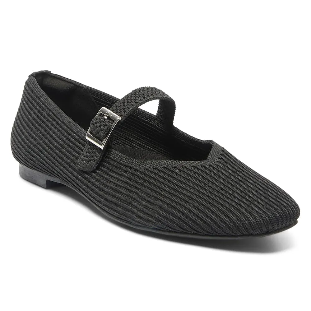Jazz Flat in Black