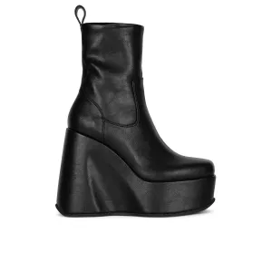 JEFFREY CAMPBELL -  BIG BLOCK BLACK BOOTS