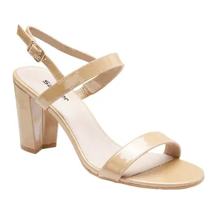Jet Heel in Nude Patent