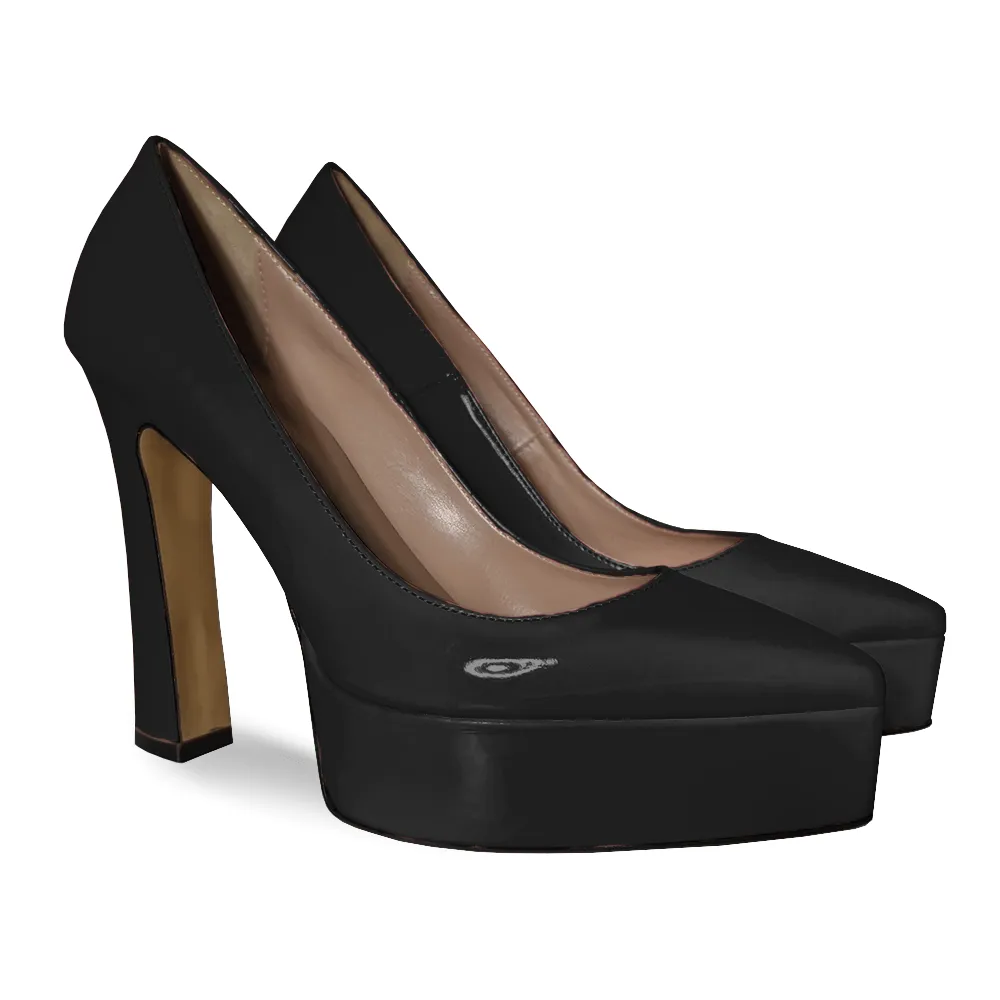 JIMENA PATENT BLACK