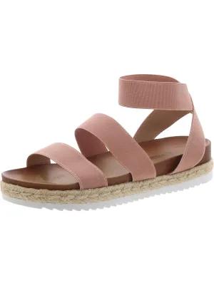 Jimmie Womens Slip On Footbed Espadrilles