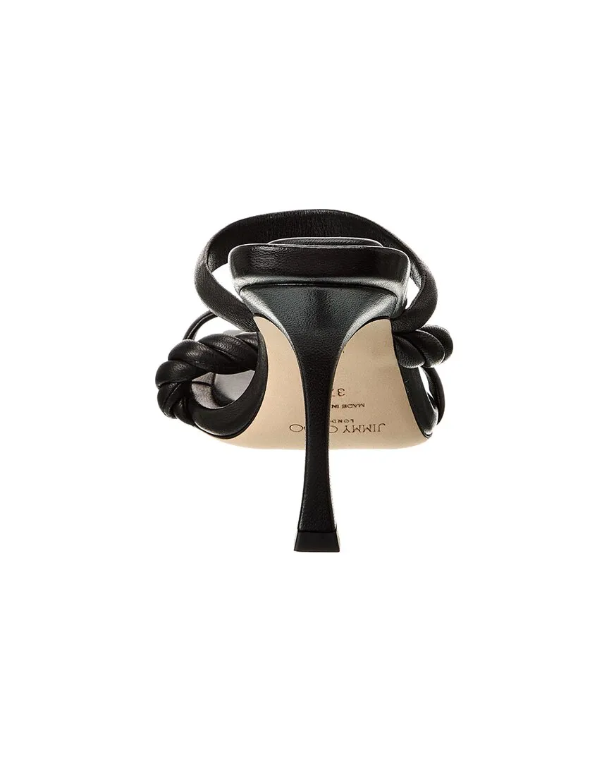 Jimmy Choo Diosa 90 Leather Sandal