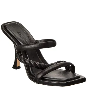 Jimmy Choo Diosa 90 Leather Sandal