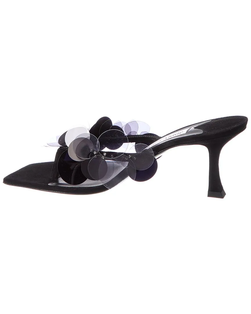 Jimmy Choo Freja 70 Suede Sandal
