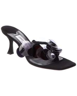 Jimmy Choo Freja 70 Suede Sandal