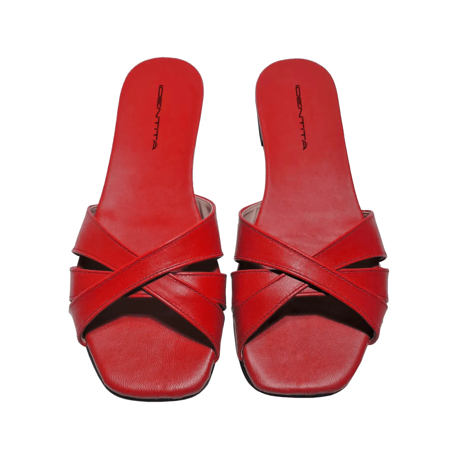 JIMMY LEATHER RED