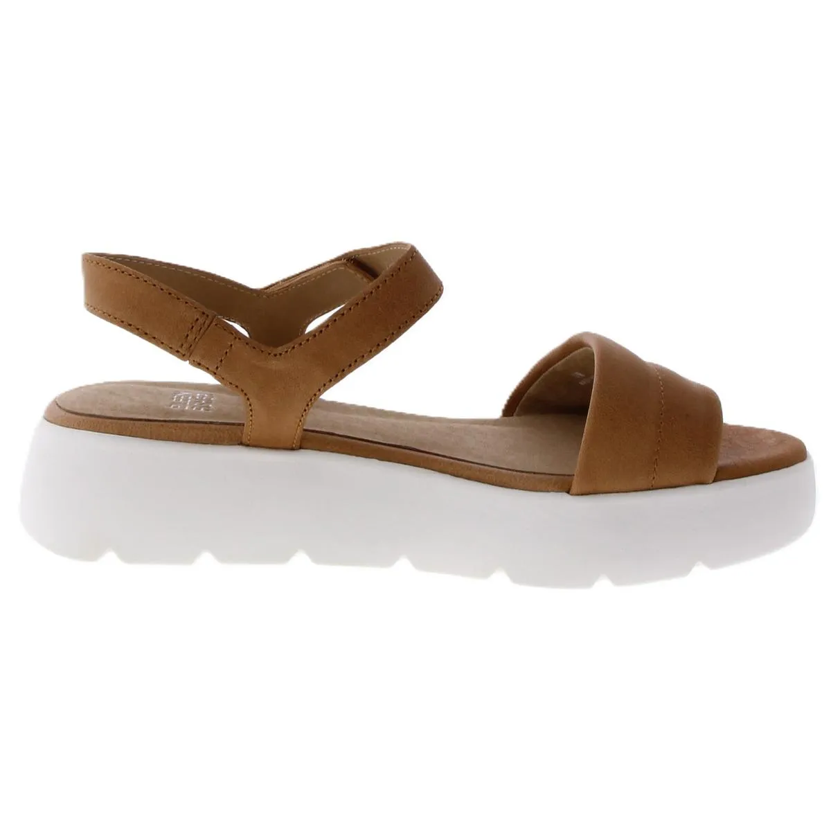 Jolie Womens Faux Leather Platform Ankle Strap