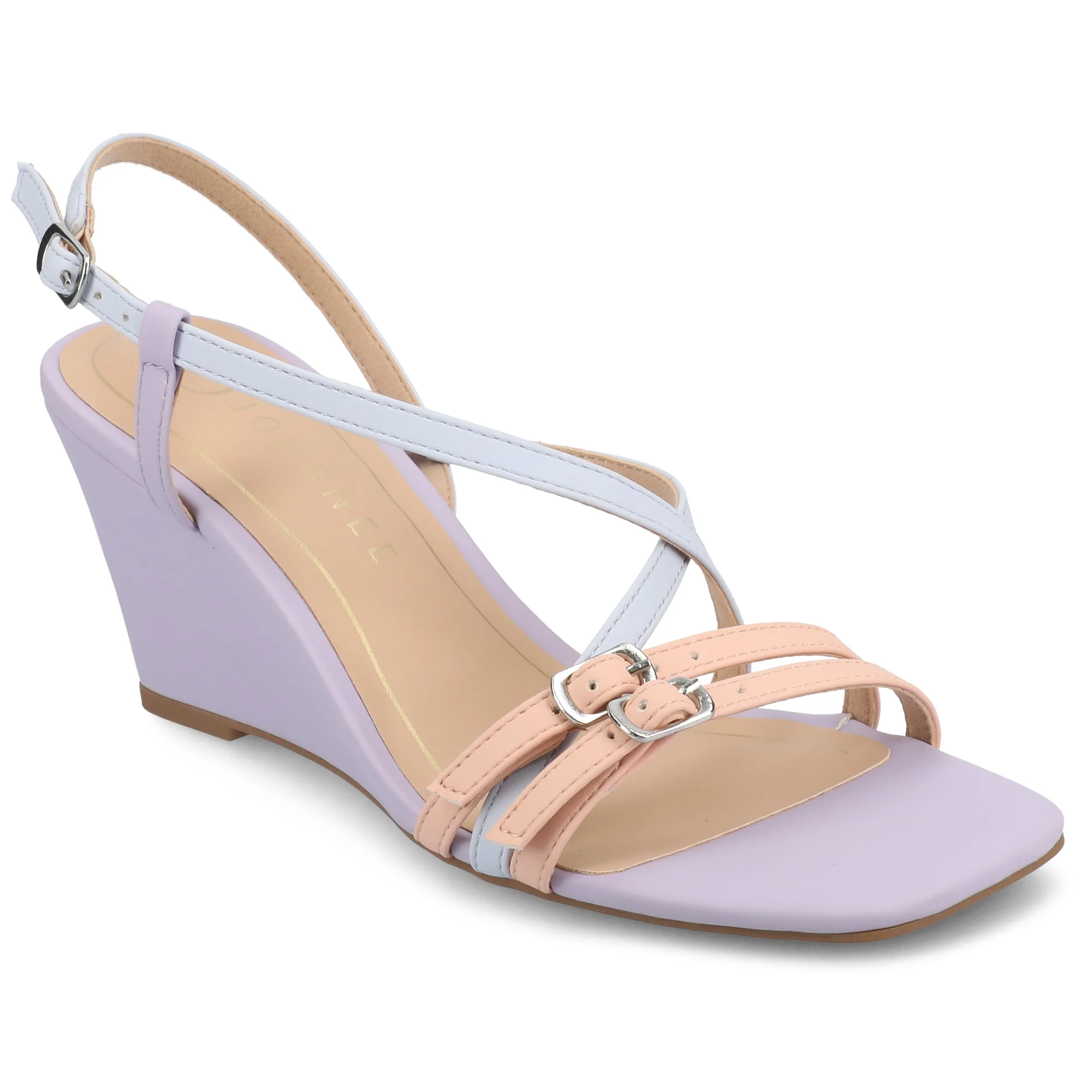 Journee Women's Clinne Wedge Sandals
