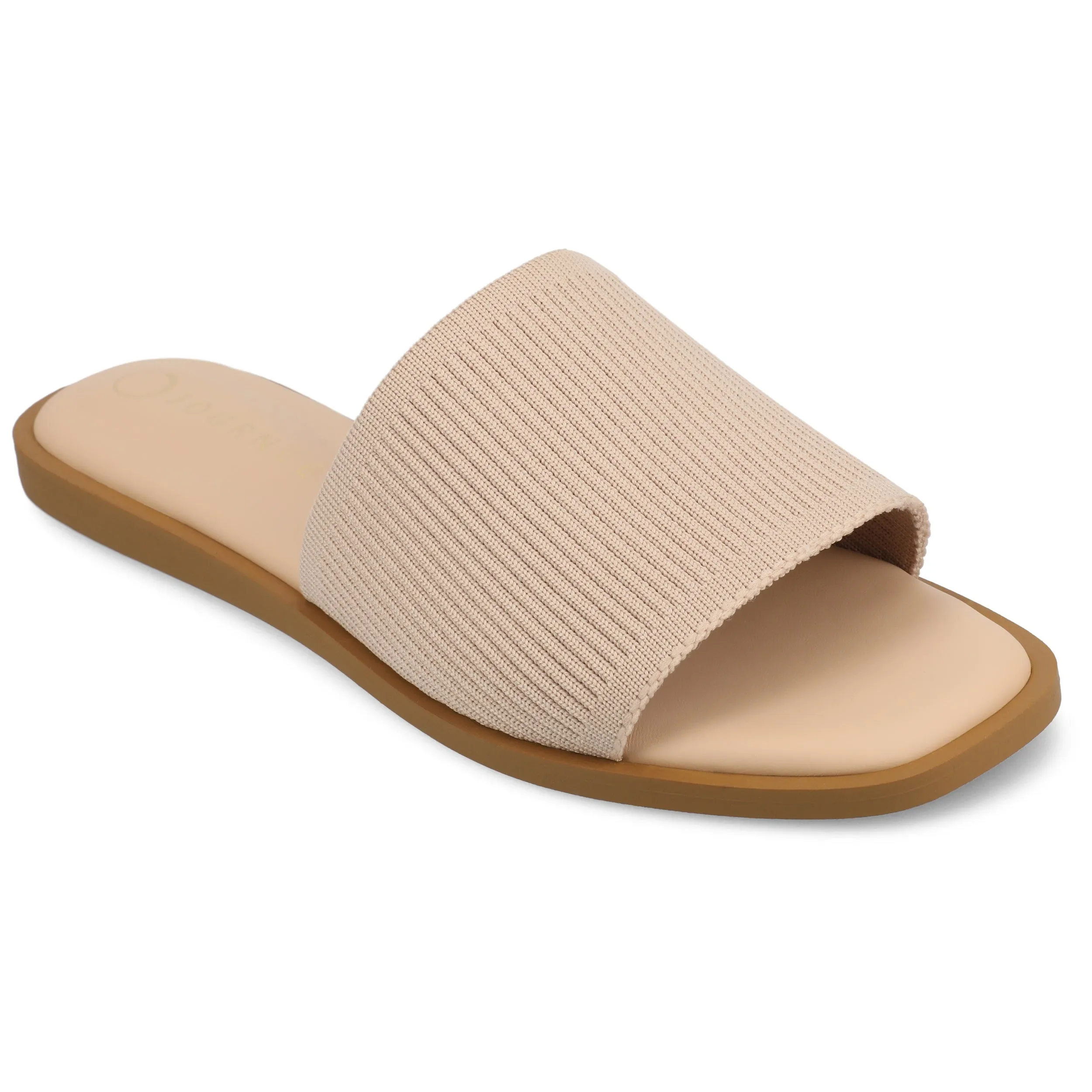 Journee Women's Prisilla Medium and Wide Width Flat Sandals