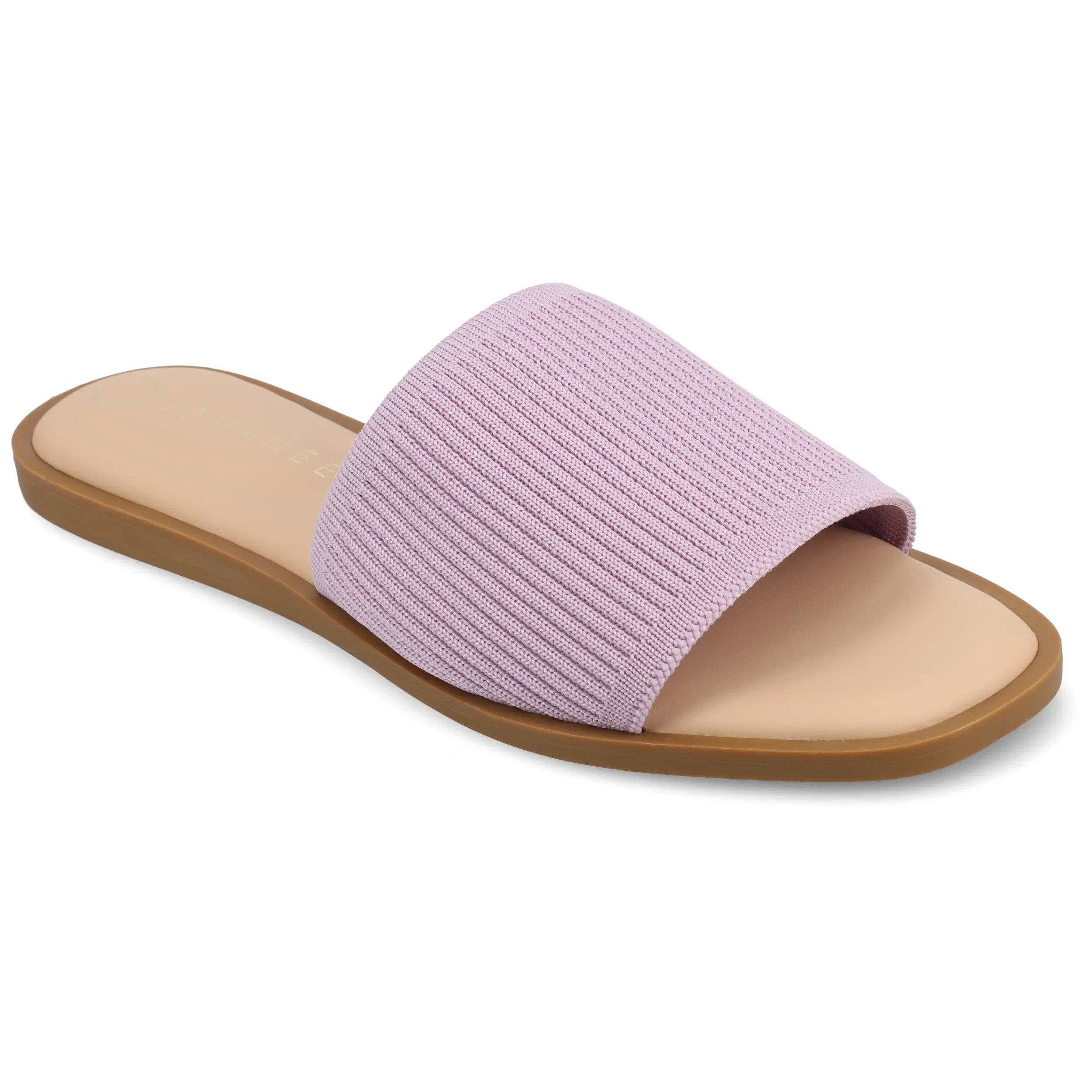 Journee Women's Prisilla Medium and Wide Width Flat Sandals