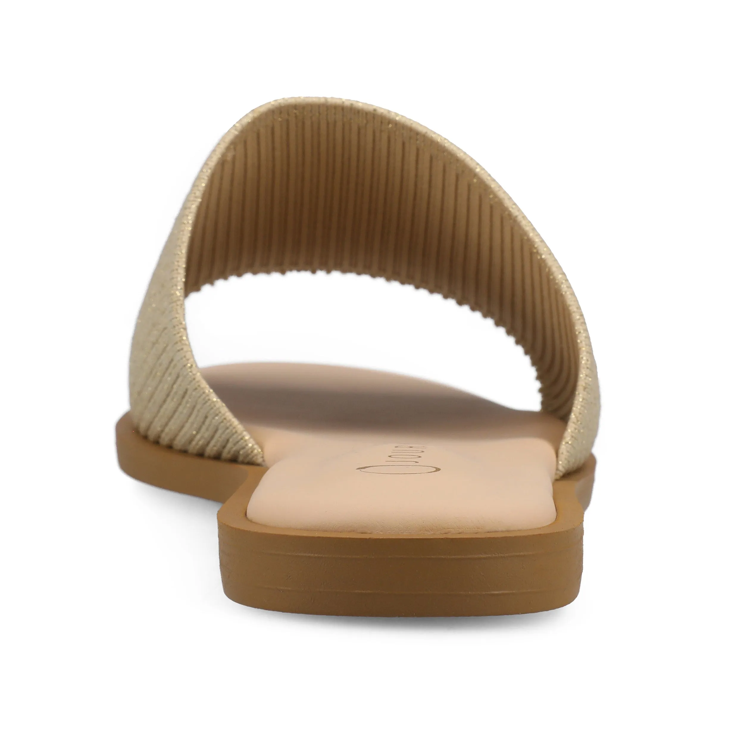 Journee Women's Prisilla Medium and Wide Width Flat Sandals