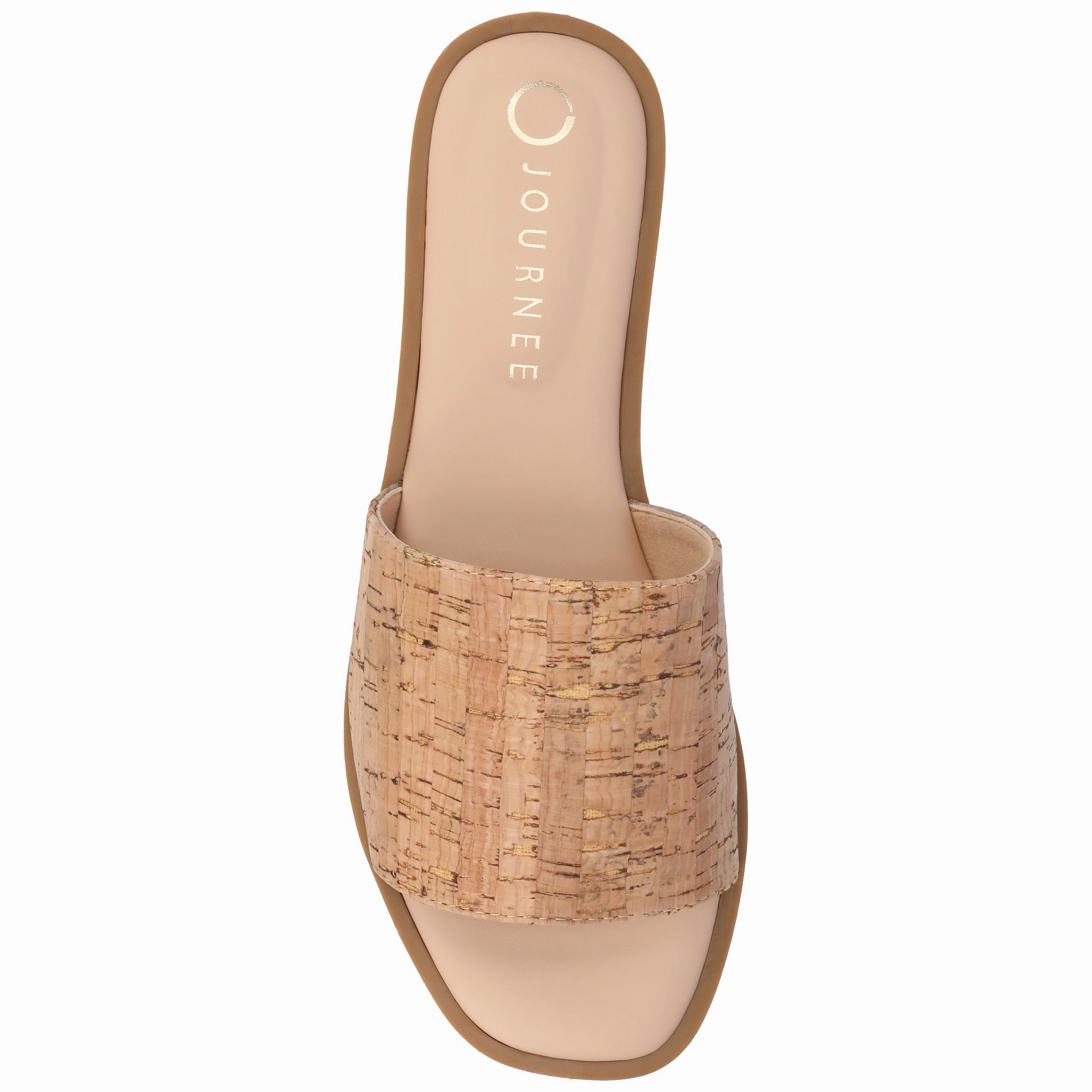 Journee Women's Prisilla Medium and Wide Width Flat Sandals